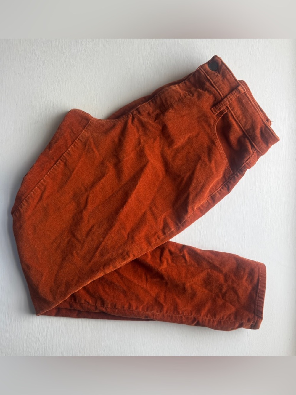 Universal Thread Rust Orange Corduroy Skinny Trousers Jeans